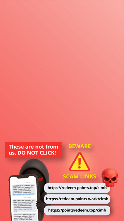 Fraud syndicate SMS scam